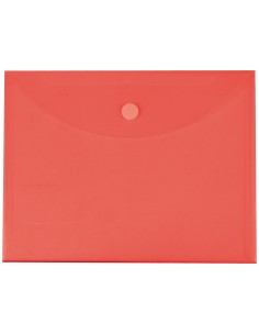 CI | Carpeta liderpapel dossier a4 cierre de velcro roja 2