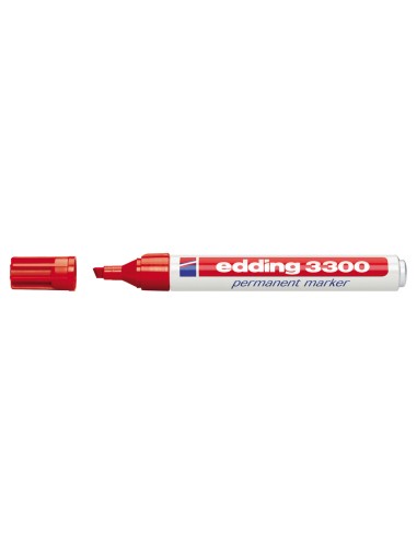 CI | Rotulador edding marcador 3300 n.2 rojo -...