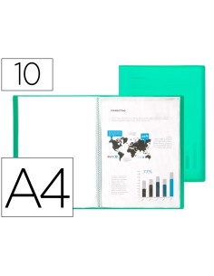 CI | Carpeta liderpapel escaparate 10 fundas...