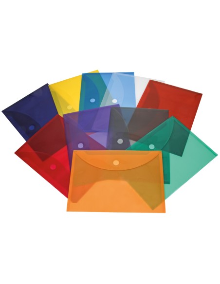 CI | Carpeta liderpapel dossier a4 cierre de velcro colores surtidos pack 10+2 gratis