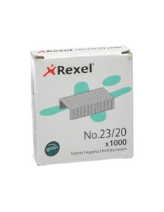 CI | Grapas rexel 23/20 acero caja 1000 unidades 2
