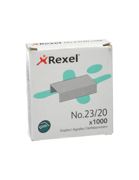 CI | Grapas rexel 23/20 acero caja 1000 unidades