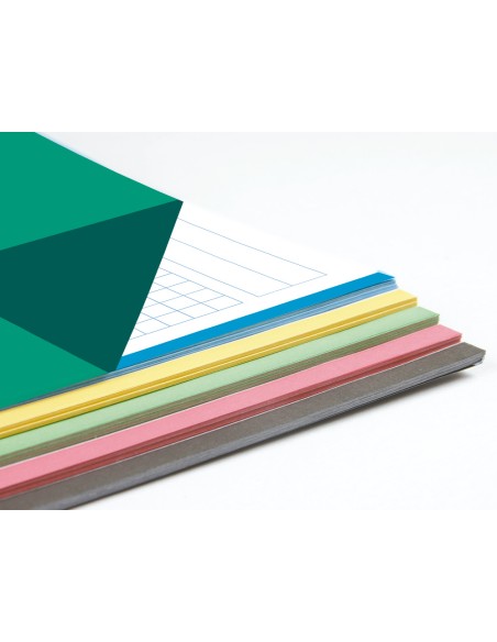 CI | Recambio liderpapel a4 100 hojas 100g/m2 cuadro 4mm con margen 4 taladros