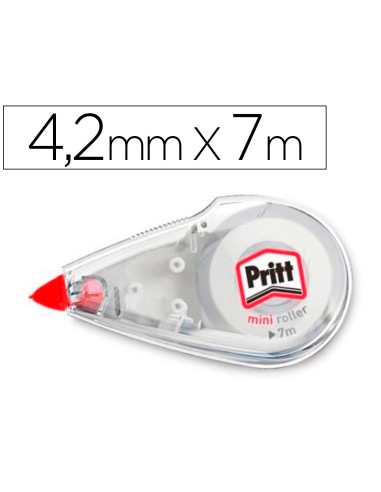 CI | Corrector pritt roller mini 4.2 mm x 7 mt