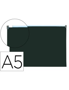 CI | Carpeta dossier liderpapel a5 cierre de cremallera...