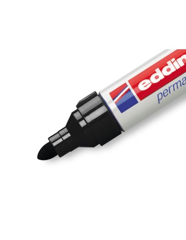 CI | Rotulador edding punta fibra permanente 550 negro n.1 -punta redonda