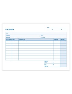 CI | Talonario liderpapel facturas cuarto original y... 2