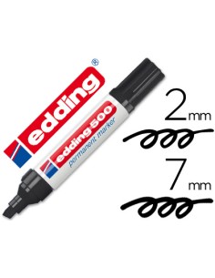 CI | Rotulador edding marcador permanente 500 negro...