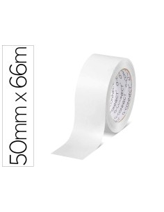 CI | Cinta adhesiva q-connect polipropileno blanca 66 mt...
