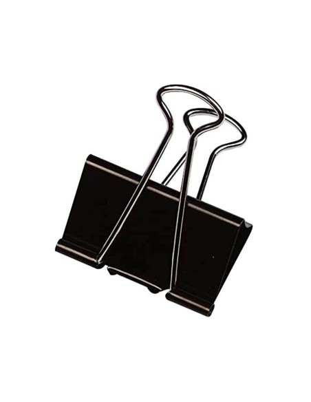 CI | Pinza metalica q-connect reversible n.4 41 mm caja de 10 unidades