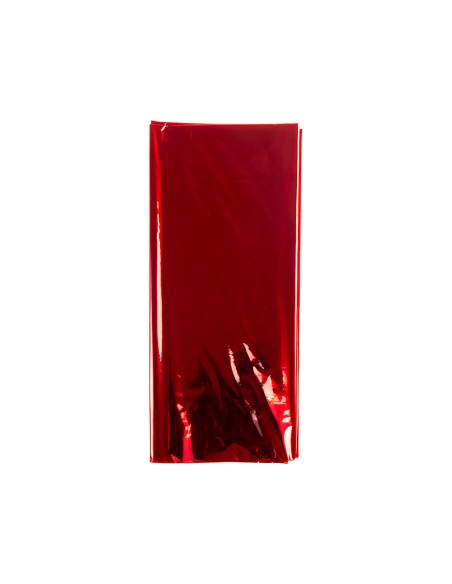 CI | Papel celofan liderpapel 50x70 cm 22g/m2 bolsa de 5 hojas rojo