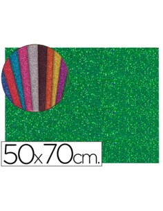 CI | Goma eva con purpurina liderpapel 50x70cm 60g/m2...