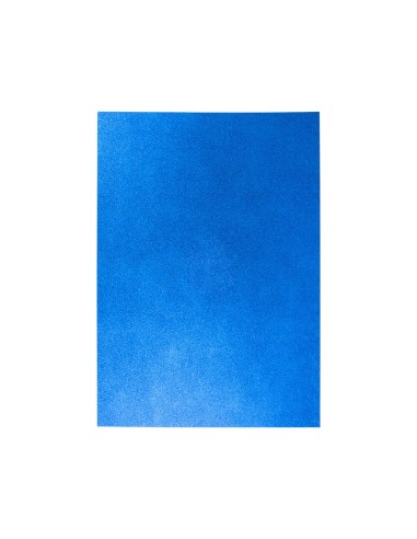 CI | Goma eva con purpurina liderpapel 50x70cm 60g/m2 espesor 2mm azul oscuro