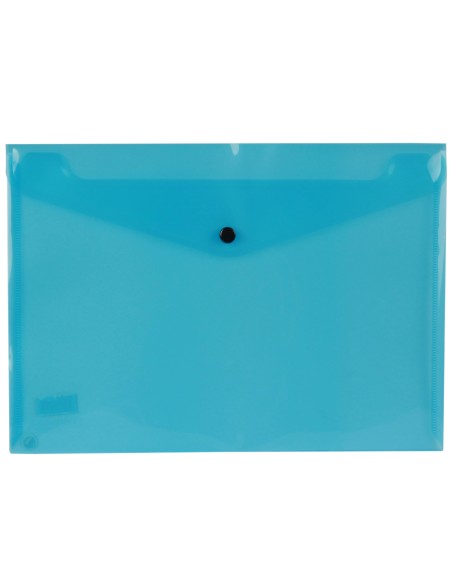 CI | Carpeta liderpapel dossier broche 34042 polipropileno din a4 azul transparente 50 hojas