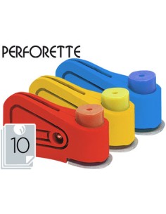 CI | Taladrador perforette -capacidad 10 hojas -unidad