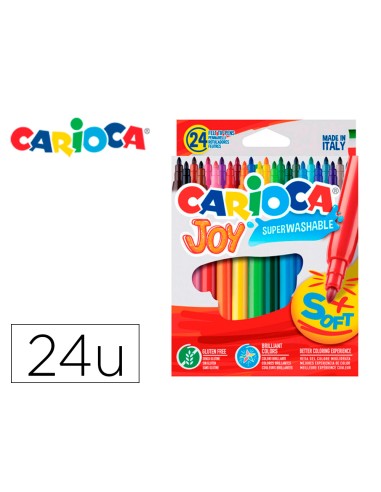 CI | Rotulador carioca joy caja de 24 colores