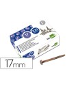 CI | Encuadernadores liderpapel n.2 17 mm caja de 100 niquelados