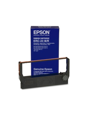 CI | Cinta impresora epson erc-23b negra m-250 250a 255 255a 260 260a 264 265 265a 280 280a av tm-267/267ii