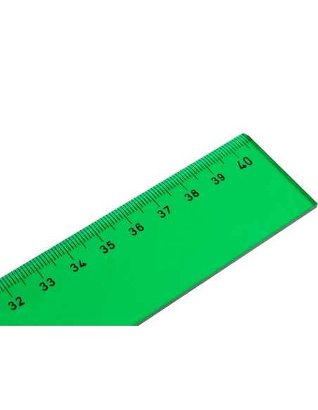 CI | Regla liderpapel 40 cm acrilico verde