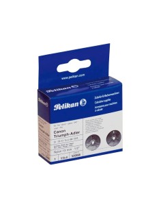 CI | Cinta para maquina pelikan grupo 51 nylon negro/rojo 2