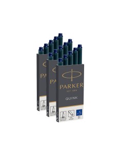 CI | Tinta estilografica parker negra -caja de 5 cartuchos 2