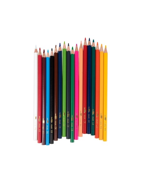CI | Lapices de colores liderpapel caja de 18 colores