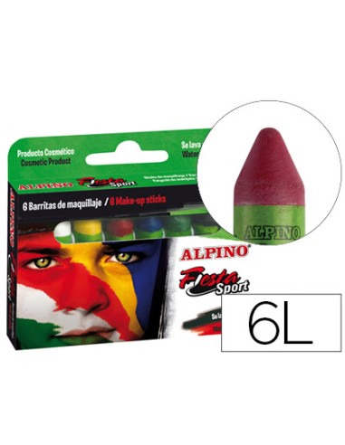 CI | Barra maquillaje alpino set de maquillaje sport 6 colores