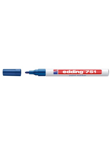 CI | Rotulador edding punta fibra 751 azul...