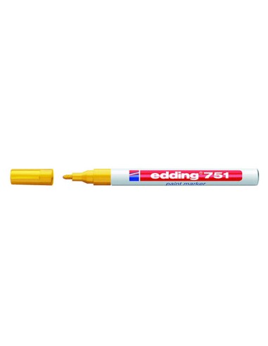 CI | Rotulador edding punta fibra 751 amarillo...