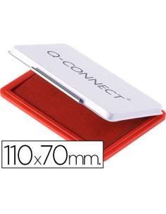 CI | Tampon q-connect n.2 110x70 mm rojo