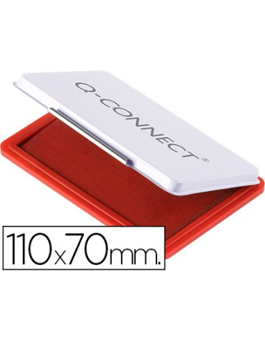 CI | Tampon q-connect n.2 110x70 mm rojo