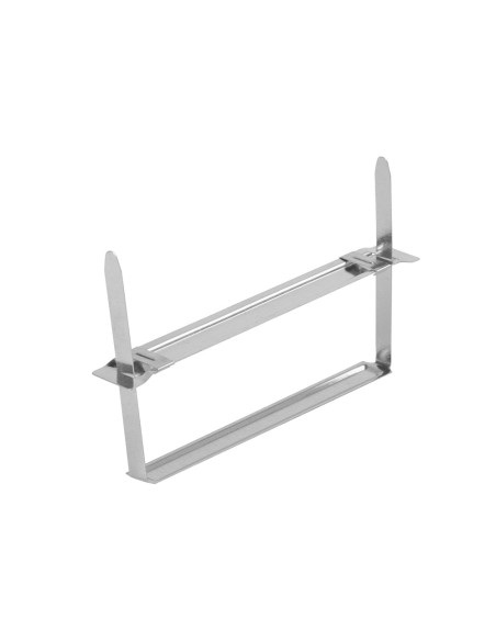 CI | Encuadernador fastener q-connect plateado caja de 50 unidades