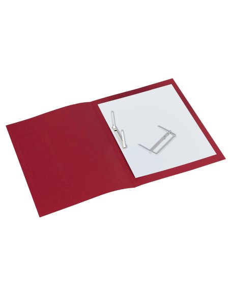 CI | Encuadernador fastener q-connect plateado caja de 50 unidades