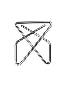 CI | Clips pajarita niquelados -caja de 50 unidades