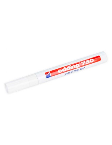 CI | Rotulador edding punta fibra 750 blanco...
