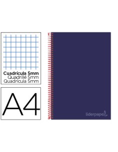 CI | Cuaderno espiral liderpapel a4 micro jolly tapa...
