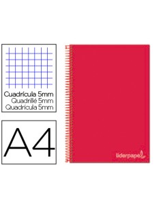 CI | Cuaderno espiral liderpapel a4 micro jolly tapa...