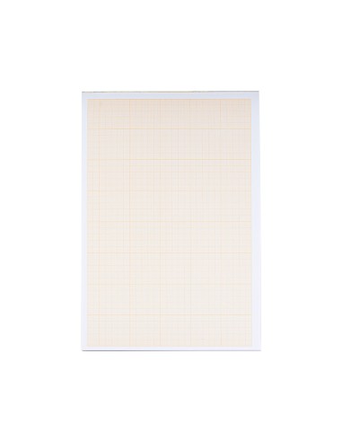 CI | Bloc papel milimetrado liderpapel encolado 210x297mm 50 hojas 80g/m2