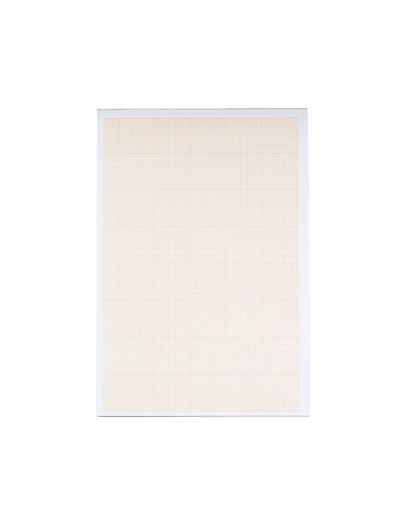 CI | Bloc papel milimetrado liderpapel encolado 210x297mm 50 hojas 80g/m2