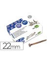 CI | Encuadernadores liderpapel n.4 22 mm -caja de 100 niquelados