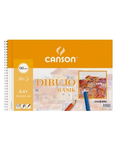 CI | Bloc dibujo basik din a4+ espiral 23 x 32.5 cm -20... 2