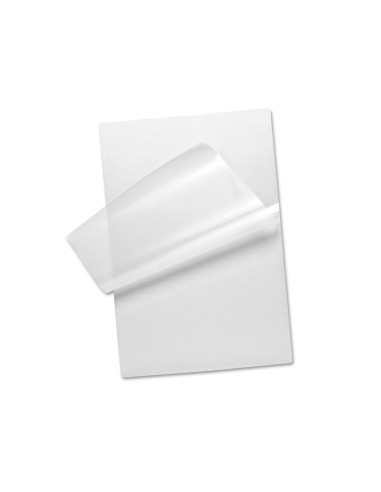 CI | Bolsa de plastificar q-connect 110 x 75 mm 125 mc carnet de identidad caja de 100 unidades