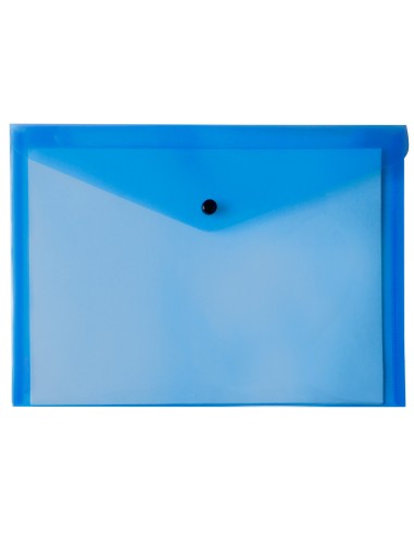 CI | Carpeta liderpapel dossier broche 34352 polipropileno din a5 azul transparente