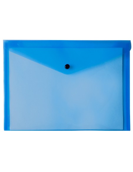 CI | Carpeta liderpapel dossier broche 34352 polipropileno din a5 azul transparente