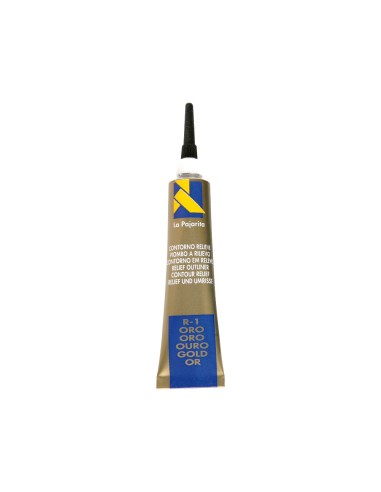 CI | Contorno relieve oro r-1 la pajarita