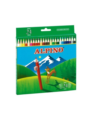 CI | Lapices de colores alpino 658 c/ de 24...