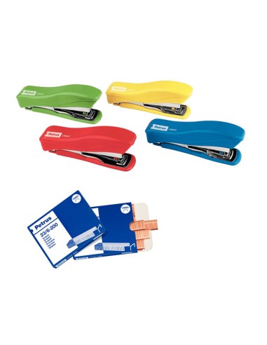 CI | Grapadora petrus liliput 200 -capacidad 12 hojas