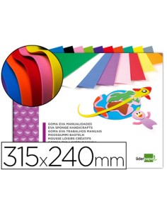CI | Bloc trabajos manuales liderpapel goma eva 240x315mm...