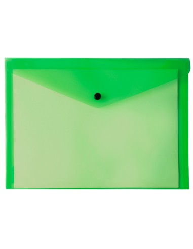 CI | Carpeta liderpapel dossier broche 34353 polipropileno din a5 verde transparente