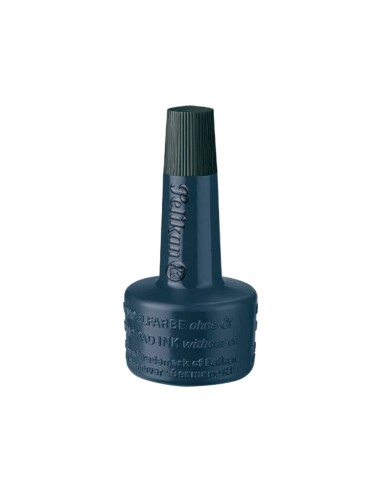 CI | Tinta tampon pelikan negro frasco de 28 ml